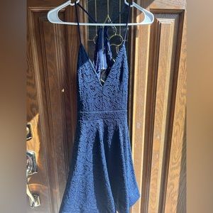 Windsor navy blue dress
